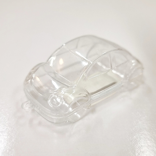 Voiture transparente petit format