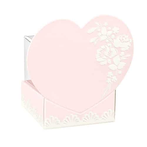 boite coeur rose motif floral boite coeur rose motif floral