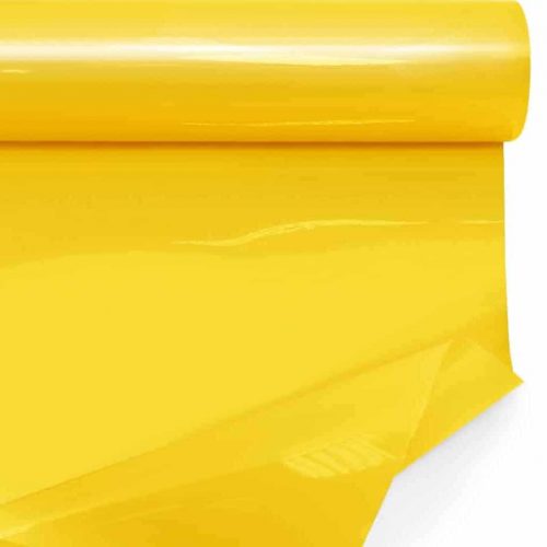 Rouleau polypro Clayrbrill uni jaune, imperméable et résistant 0.70X50 M – Image 1