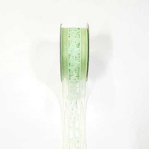 ruban large baby vert