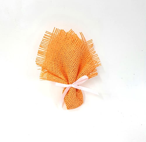 carré de jute