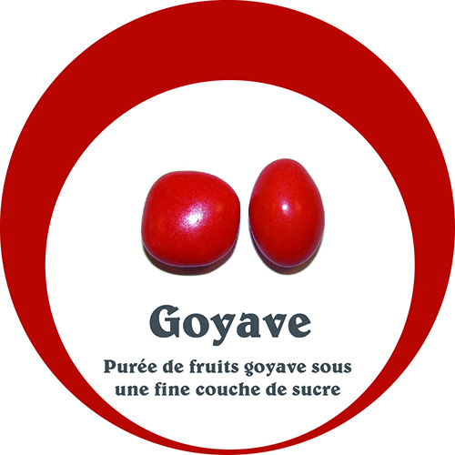 dragées Adam parfum goyave