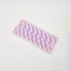 Lot de 25 pailles parme