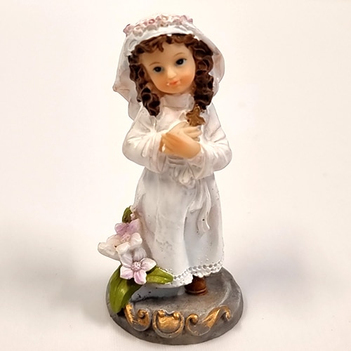 Sujet fille avec croix