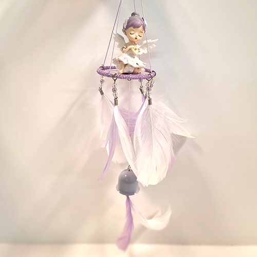 Carillon danseuse parme 7x50cm