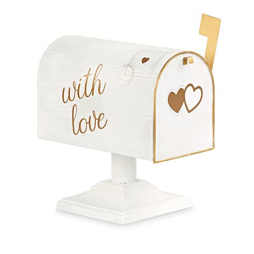 Urne mariage en forme de boite aux lettres