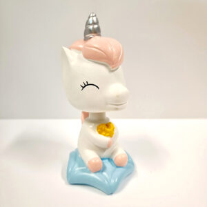 Sujet licorne rose