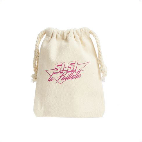 pochette en coton bio