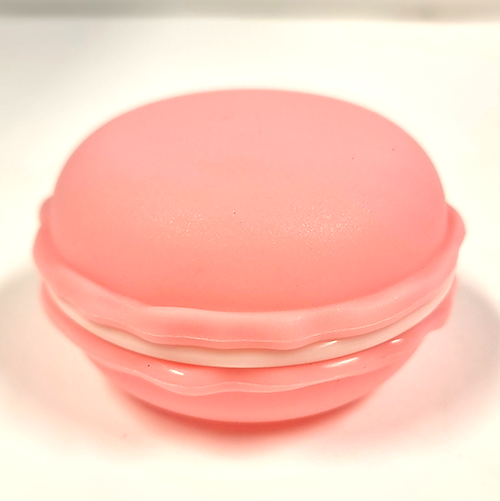Boite macaron rose