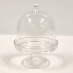 12 Mini cloches transparentes