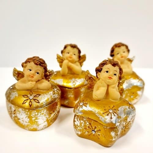 Bonbonnière Ange 4x4.5x6cm – Image 1