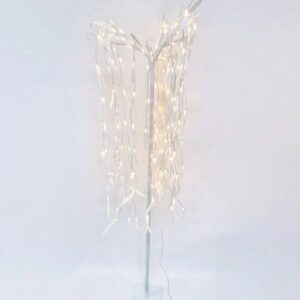 Support arbre lumineux blanc