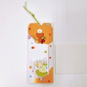 Carte motif ange