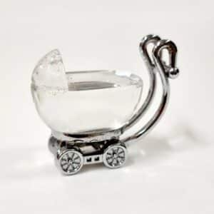 Poussette cristal 5x4x2.5cm