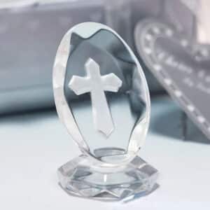 Croix cristal 2.7x5.5cm