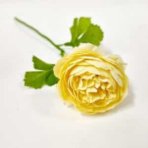 Tige de fleur jaune 37cm