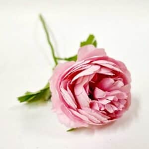 Tige de fleur rose 37cm