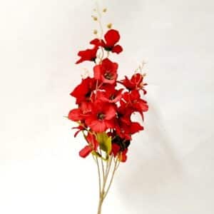 Tige de fleurs rouge 55cm