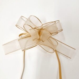 Petit noeud magique beige