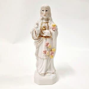 Statue Sacré-Coeur de Jésus 20.5x7x4.5cm