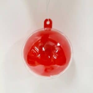 12 Boules plexi diam. 6cm