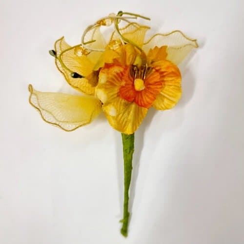 Orchidée + 5 pétales à dragées – Image 1