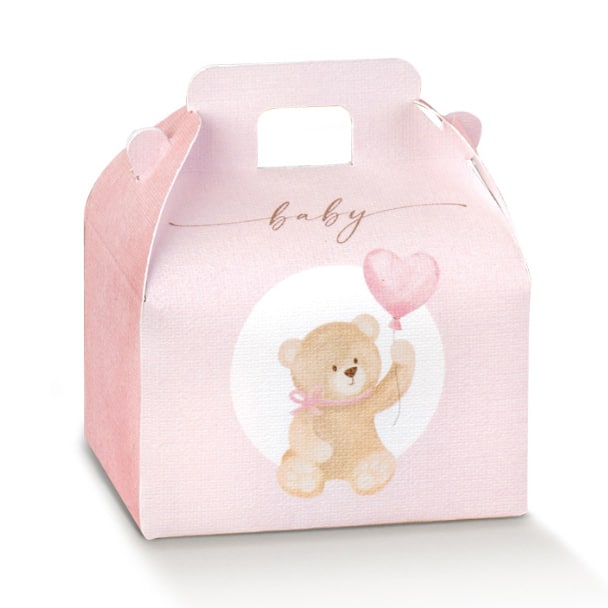 Boite ours rose – Image 1
