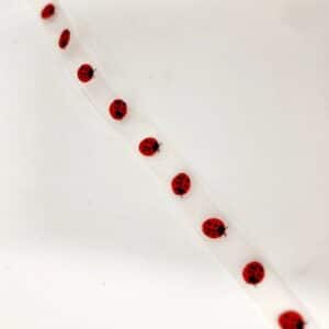 Rouleau ruban coccinelle 11mmx22mt