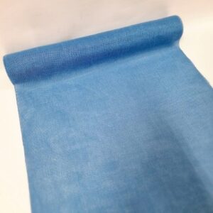 Rouleau chemin de table bleu moyen 48cmx4.5mt
