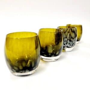 4 verres 7.5x8cm