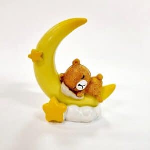 Ours et demi lune jaune