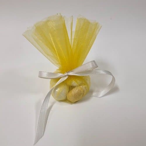 25 tulles organza jaune – Image 2