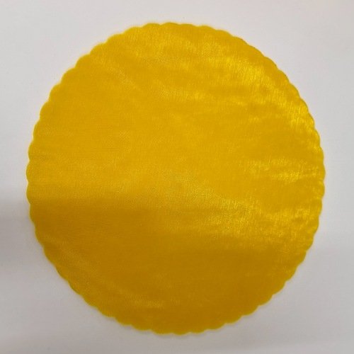 25 tulles organza jaune – Image 1