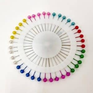 40 épingles multicolore