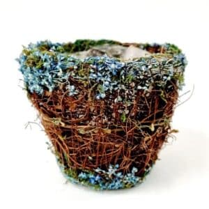 Pot thème nature 12x10cm