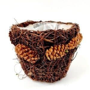 Pot thème nature 12x10cm