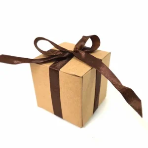 Boite cube kraft