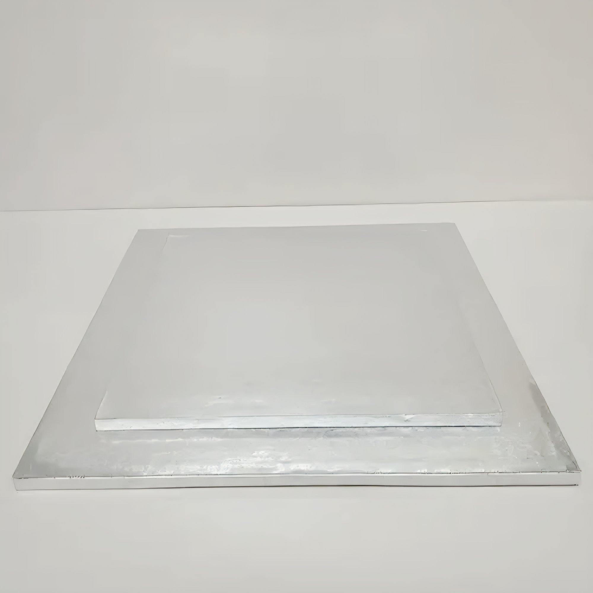 Support carré argent 35x35/45x45cm – Image 1