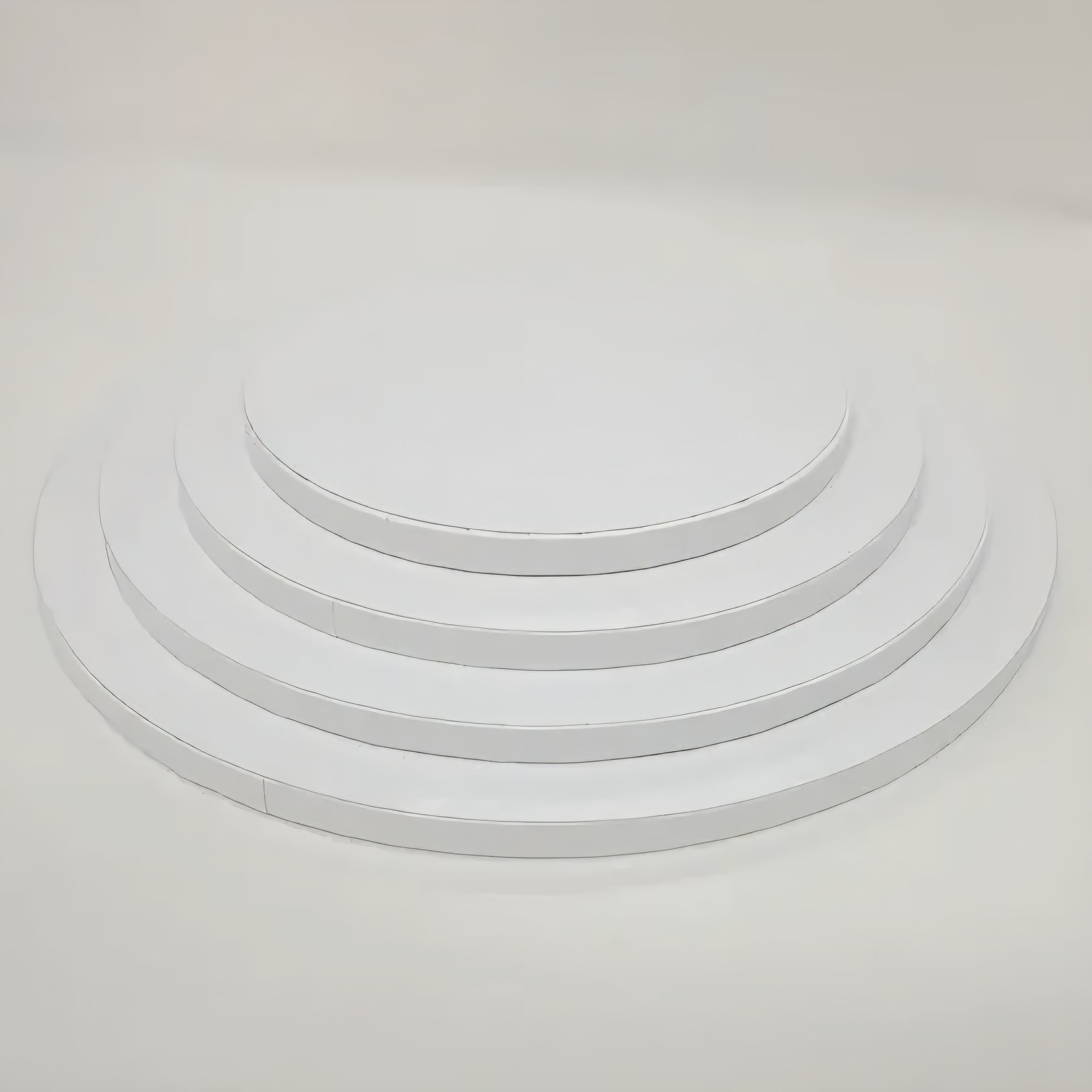 Support rond blanc diam. 20-25-30-35cm – Image 1