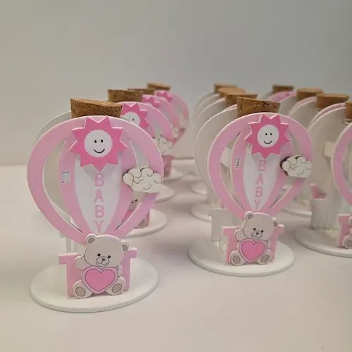 12 tubes + montgolfière ours – Image 1