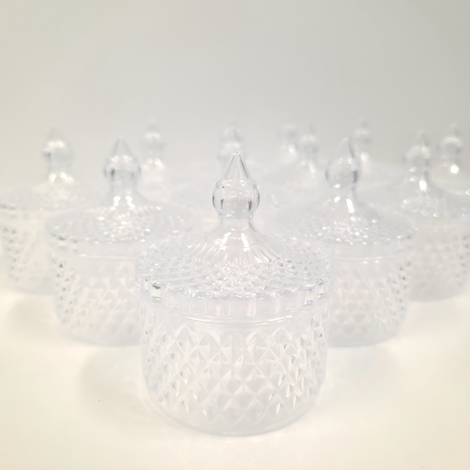 12 Bonbonnières plexi 5x7cm – Image 1